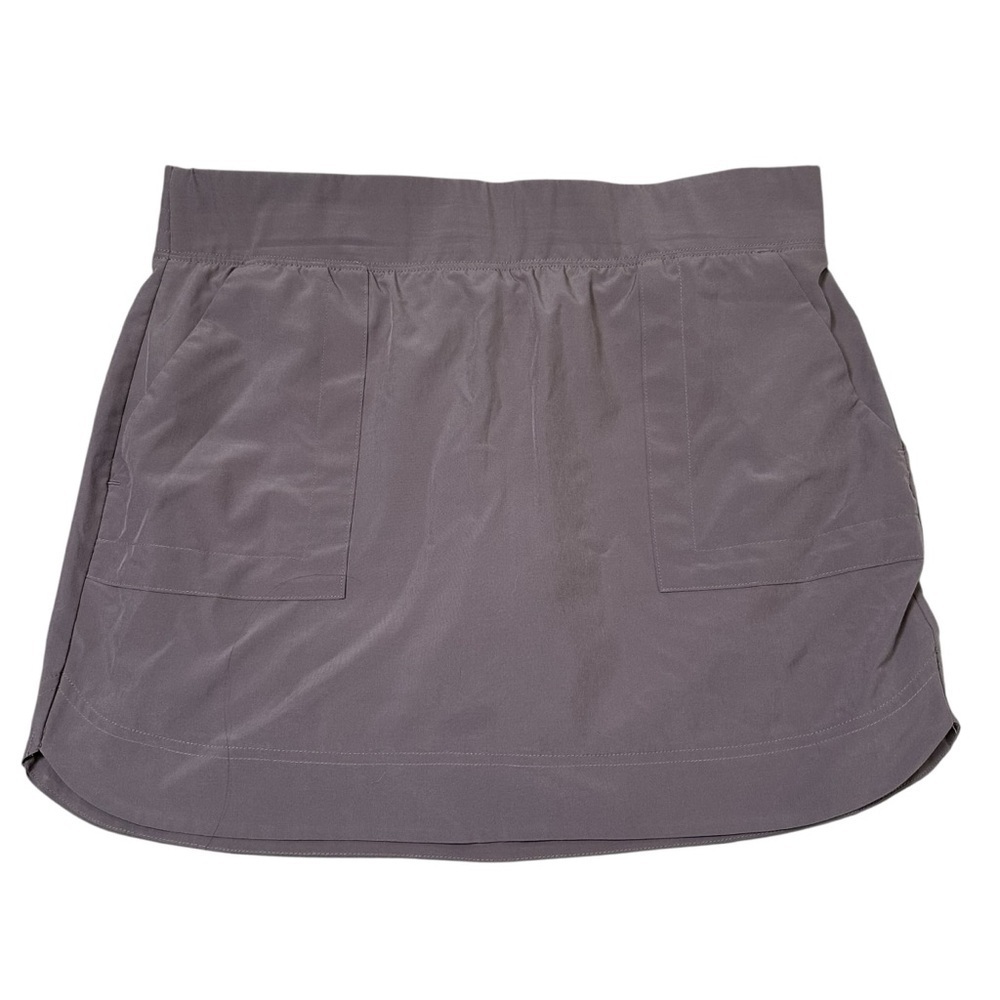 Peace & Pearls Women’s Size Large Mauve Short Lined Skirt Skort
